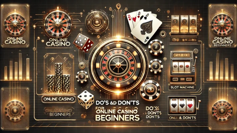 Do’s and Don’ts for Online Casino Beginners