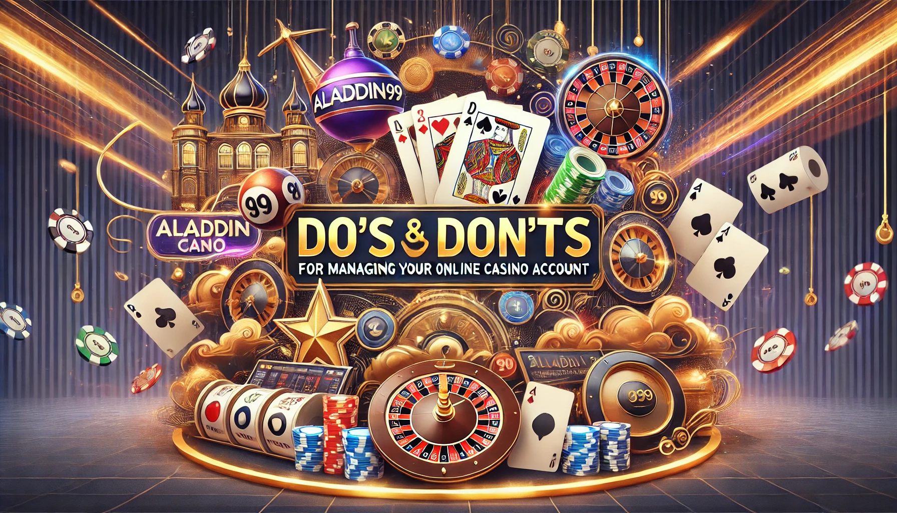 Do’s and Don’ts for Managing Your Aladdin99 Account