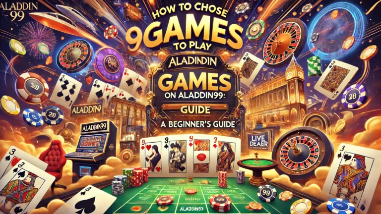 How to Choose the Right Games to Play on Aladdin99