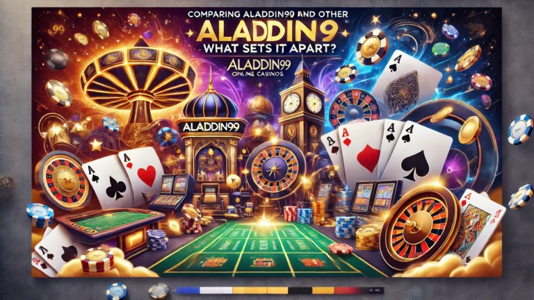 Comparing Aladdin99 with Other Online Casinos
