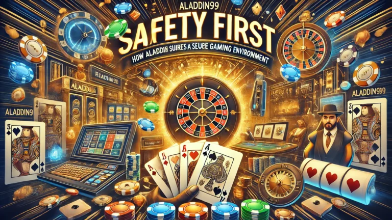 How Aladdin99 Ensures a Secure Gaming Environment