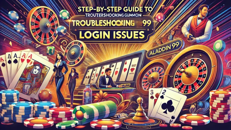 Step-by-Step Guide to Troubleshooting Common Aladdin99 Login Issues