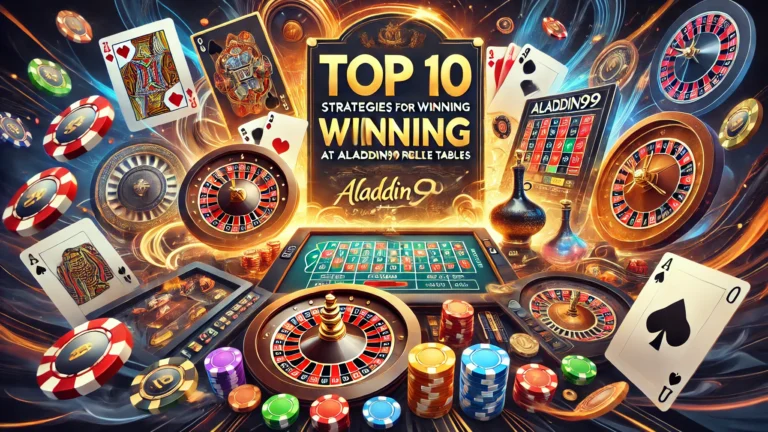 Top 10 Strategies for Winning at Aladdin99’s Roulette Tables