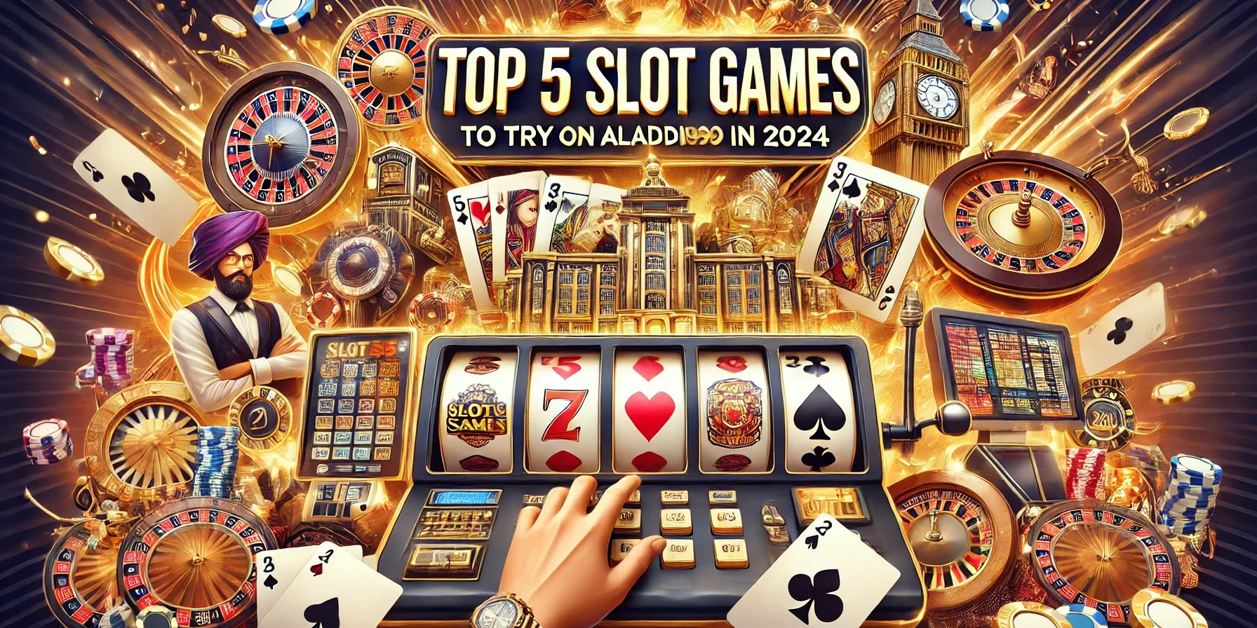 Top 5 Slot Games to Try on Aladdin99 in 2024