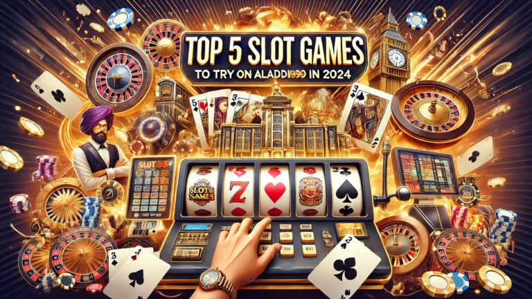 Top 5 Slot Games to Try on Aladdin99 in 2024